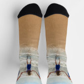 Aangepaste foto's aansluiten op uw eigen ontwerp m sokken (Top)