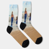 Aangepaste foto's aansluiten op uw eigen ontwerp m sokken (Rechts)