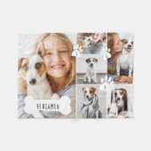 Aangepaste foto's afdrukken foto's afdrukken van P Fleece Deken (Voorkant (Horizontaal))