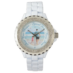Aangepaste foto's bekijken Gift met je foto's en t Horloge