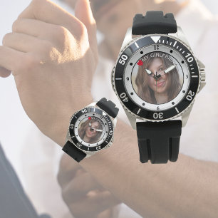 Aangepaste foto's bekijken Mannen of Weemens veel  Horloge