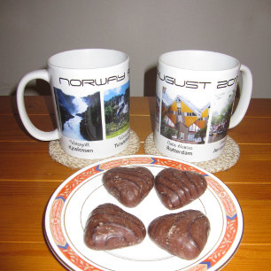 Aangepaste foto's bewerkbare tekstvakantiesouvenir koffiemok