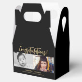 Aangepaste foto's dan nu Gefeliciteerd Afstuderen Bedankdoosjes (Geopend)