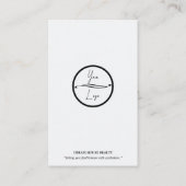 Aangepaste foto's en Logo Real Estate Agent Realto Visitekaartje (Achterkant)