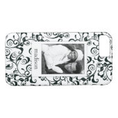 Aangepaste foto's en naamschade Case-Mate iPhone case (Achterkant (Horizontaal))