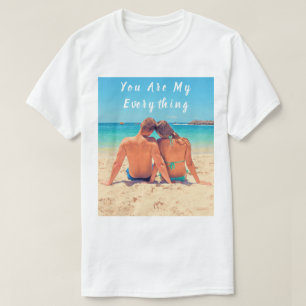 Aangepaste foto's en tekst - Je bent mijn alles - T-shirt