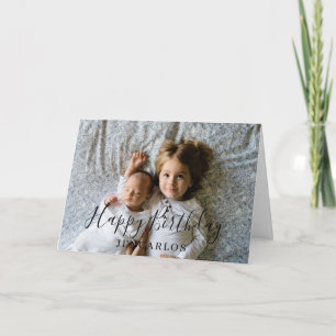 Aangepaste foto's en tekst Kleine broederdag Kaart