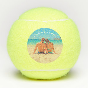 Aangepaste foto's en tekst - Uw eigen ontwerp - Li Tennisballen