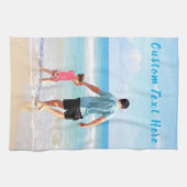 Aangepaste foto's en tekst - Uw eigen ontwerp - Zo Theedoek (Horizontaal)