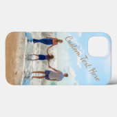 Aangepaste foto's en tekst - Uw zomerontwerp Case-Mate iPhone Case (Achterkant (horizontaal))