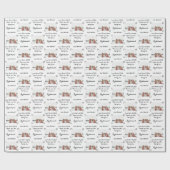 Aangepaste foto's en video's in het blauwe koninkr cadeaupapier (Vlak)