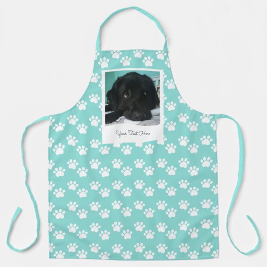 Aangepaste foto's/foto's/tekst schort (Voorkant)