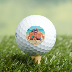 Aangepaste foto's Golf Balls geven je favoriete fo Golfballen