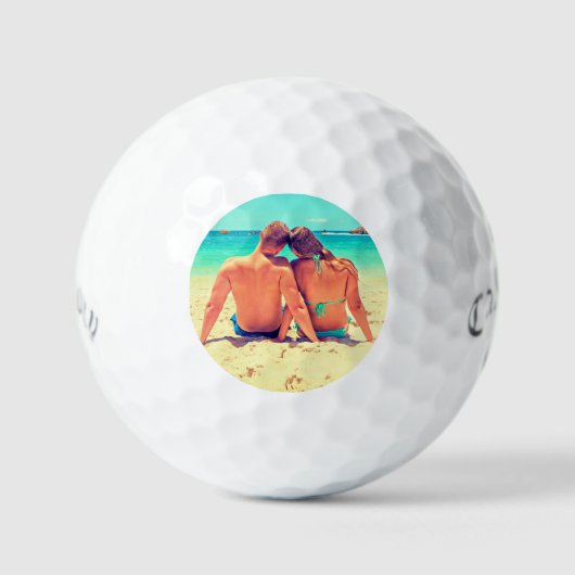 Aangepaste foto's Golf Balls - Uw design - Liefde Golfballen (Voorkant)