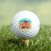 Aangepaste foto's Golf Balls - Uw design - Liefde Golfballen (Insitu Shirt)