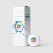 Aangepaste foto's Golf Balls - Uw design - Liefde Golfballen (Verpakking)