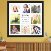 Aangepaste foto's Grandma Quote Stretched Canvas a Afdruk (Insitu (Woonkamer))