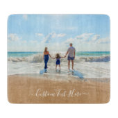 Aangepaste foto's Knipperen uw foto's en tekst Snijplank (Voorkant)