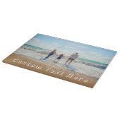 Aangepaste foto's Knipperen uw foto's en tekst Snijplank (Hoek)