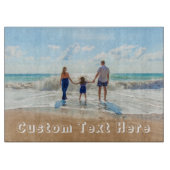 Aangepaste foto's Knipperen uw foto's en tekst Snijplank (Voorkant)