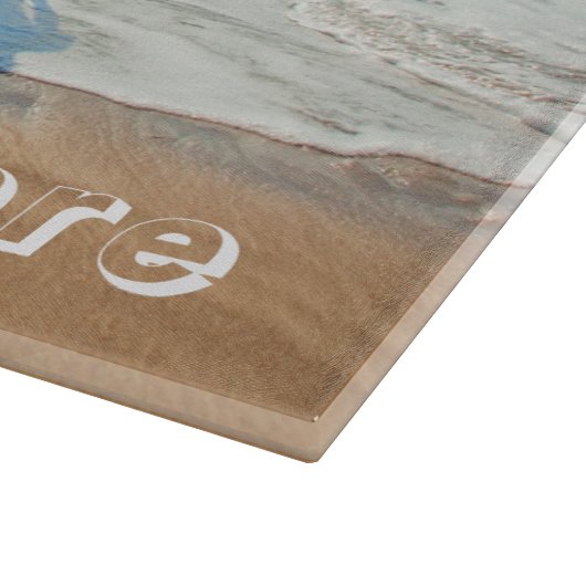 Aangepaste foto's Knipperen uw foto's en tekst Snijplank (Hoek)