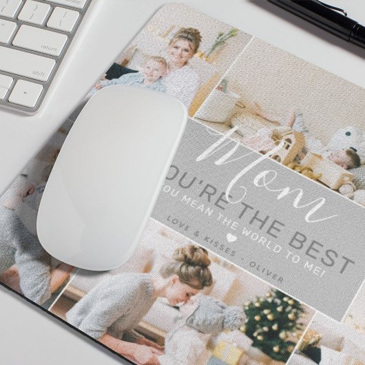 Aangepaste foto's mam Je bent de beste | Gepersona Muismat