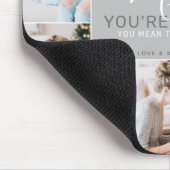 Aangepaste foto's mam Je bent de beste | Gepersona Muismat (Hoek)