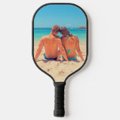 Aangepaste foto's met foto's met foto's met foto's pickleball paddle (Achterkant)