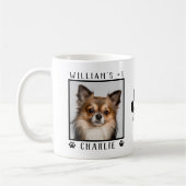 Aangepaste foto's met twee foto's Verf afdrukken D Koffiemok (Links)