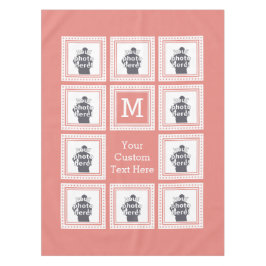 AANGEPASTE FOTO'S, MONOGRAM- EN KLEURTSTOF TAFELKLEED