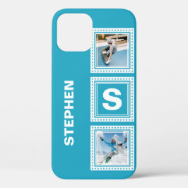 Aangepaste foto's, monogram, naam en hoesje