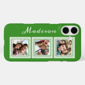 Aangepaste foto's, naam & kleur telefoon cases (Achterkant (horizontaal))
