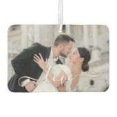 Aangepaste foto's ontwerpen uw eigen liefde luchtverfrisser (Achterkant)