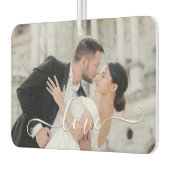 Aangepaste foto's ontwerpen uw eigen liefde luchtverfrisser (Links)