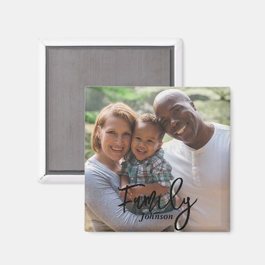 Aangepaste foto's op maat van magneet (Voorkant / Achterkant)