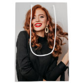 Aangepaste Foto's Party Selfie Afbeelding Fotograf Medium Cadeauzakje (Achterkant)