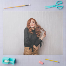 Aangepaste Foto's Party Selfie Afbeelding Fotograf Tissuepapier