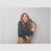 Aangepaste Foto's Party Selfie Afbeelding Fotograf Tissuepapier (Voorkant)