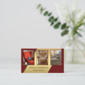 Aangepaste foto's Portfolio-meubelen Visitekaartje (Staand voorkant)