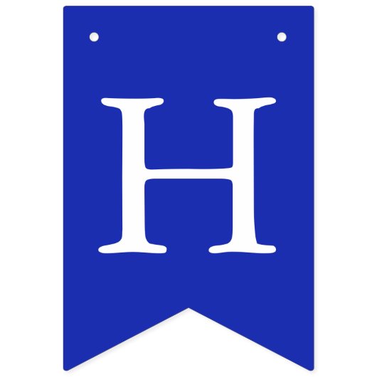 Aangepaste foto's Red White Happy Birthday Vlaggetjes (Tweede vlag)