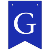 Aangepaste foto's rood wit blauw Afstuderen Vlaggetjes (Tweede vlag)