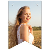 Aangepaste foto's RoseGold Pink 2023 Afstudeerder  Vlaggetjes (Derde vlag)