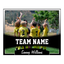 Aangepaste foto's, teamnaam en afspeelnamen