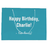 AANGEPASTE FOTO'S, TEKST EN KLEINE cadeautas (Achterkant)