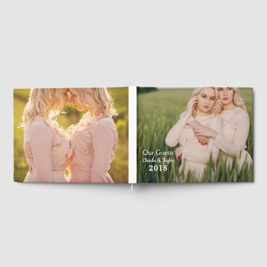 Aangepaste foto's & tekst Gastenboek (Volledig)