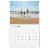 Aangepaste foto's Tekstkalender Uw foto's Gift Kalender (Feb 2026)