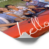 Aangepaste foto's uit de 8 x 10-reeks poster (Hoek)