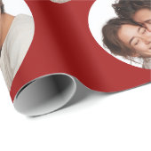 Aangepaste foto's Valentijnsdag inpakpapier  (Rol Hoek)