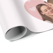 Aangepaste foto's Valentijnsdag inpakpapier (Rol Hoek)