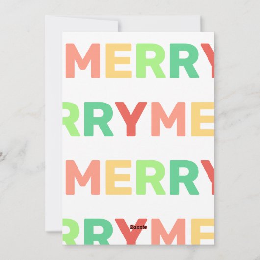 Aangepaste foto's van BrightStor Merry Feestdagenkaart (Achterkant)